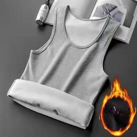 High elastic non-falling velvet men's warm vest 20 01