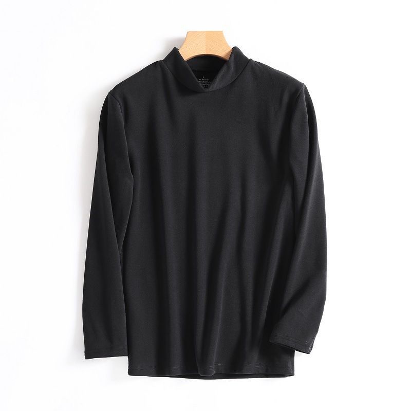 Men's double-faced brushed turtleneck sweatshirt 4 01