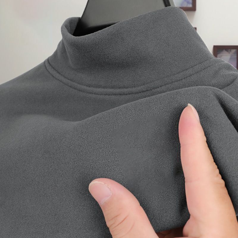 Men's long sleeve double faced fleece 16 01