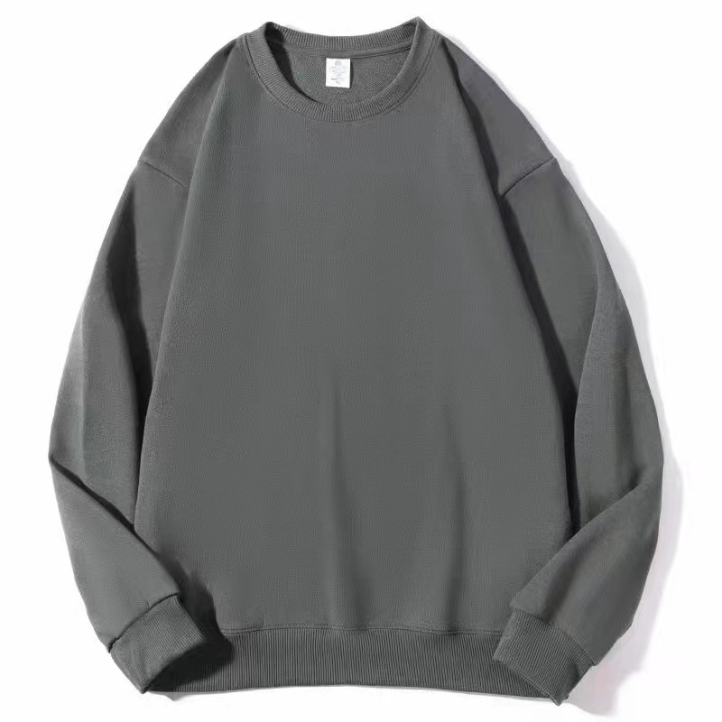 Men's loose and versatile casual crew neck sweatshirt 12