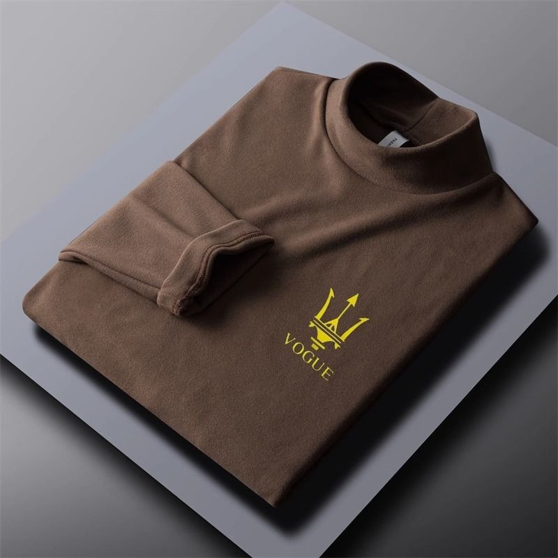 Half turtleneck printed warm bottoming shirt 38