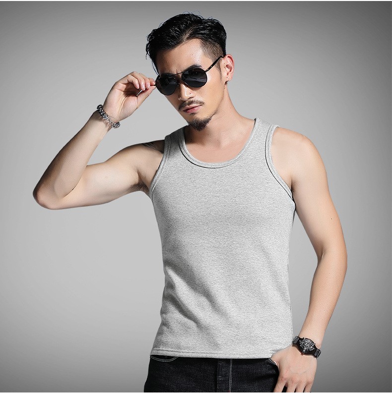 Men's autumn and winter warm vest thickened fleece 24 02