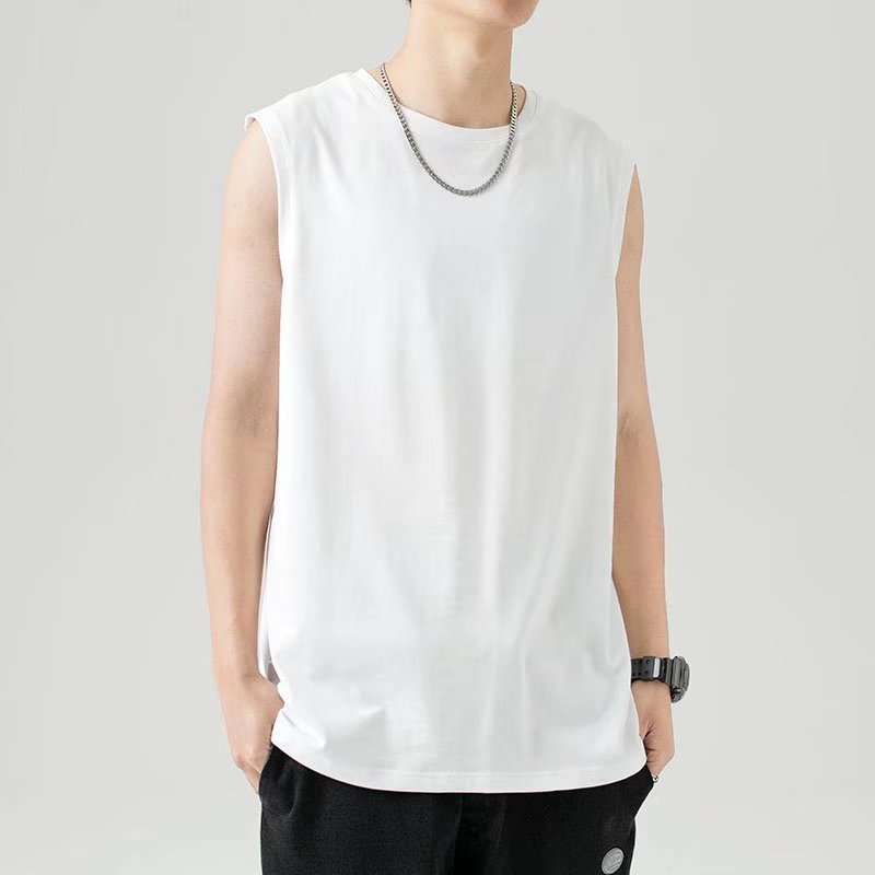 Men's vest summer versatile sleeveless T-shirt 22 01
