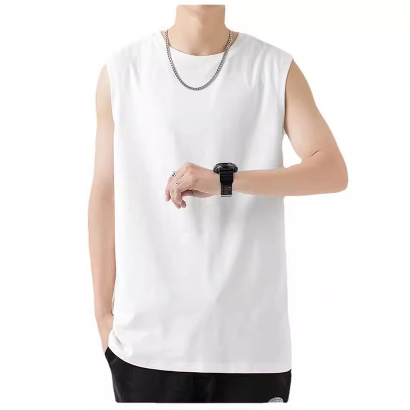 Men's vest summer versatile sleeveless T-shirt 22